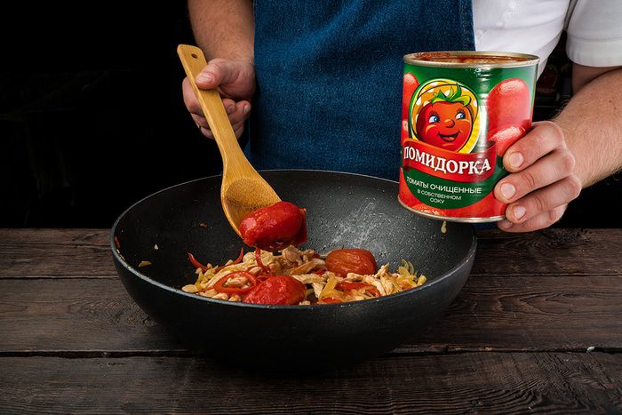 Жареный рис с курицей