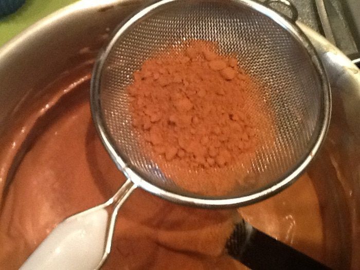 Шоколадный кекс