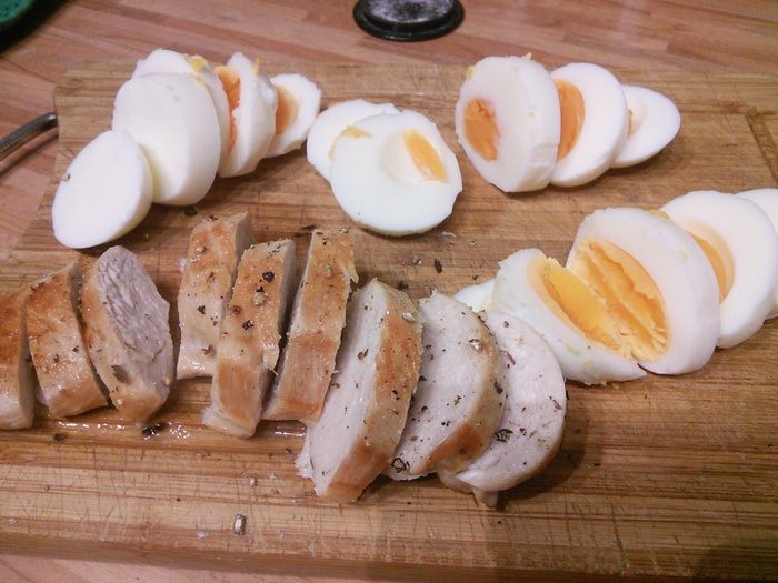 Салат &amp;quot;Цезарь&amp;quot; с курицей 