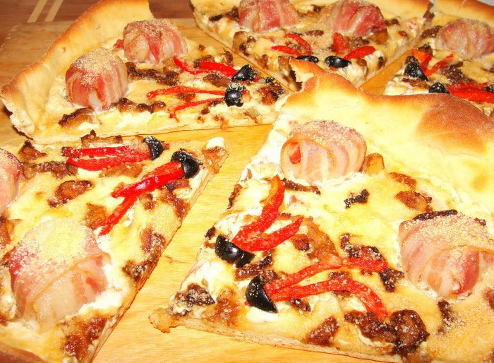 Пицца &amp;quot;Гребешки Ля Гурме&amp;quot;