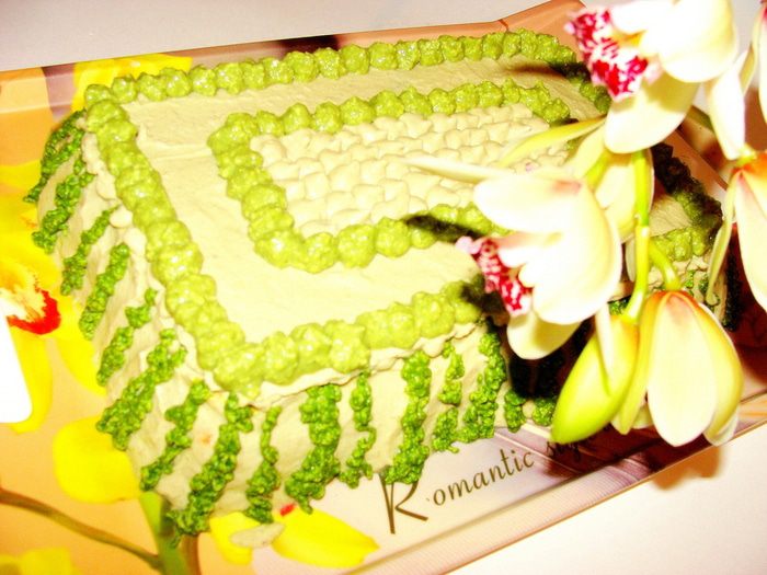 Закусочный торт &amp;quot;Зеленый тирамису&amp;quot;