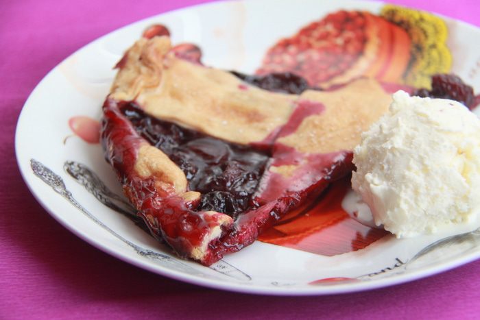 Вишневый пирог