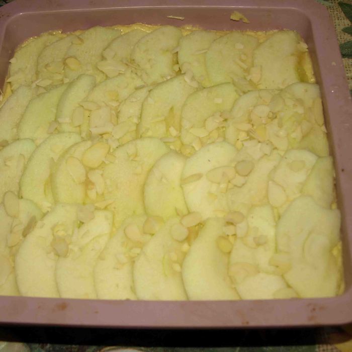 Яблочно-имбирный пирог