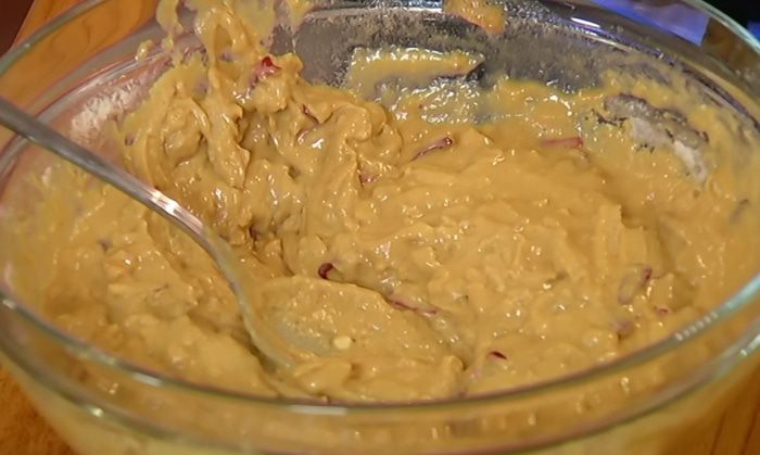 Яблочно-ореховые оладьи 