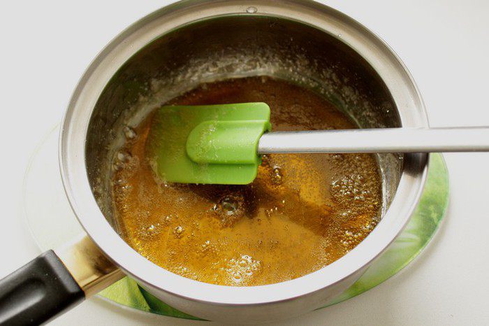 Грушевый пирог с карамелью