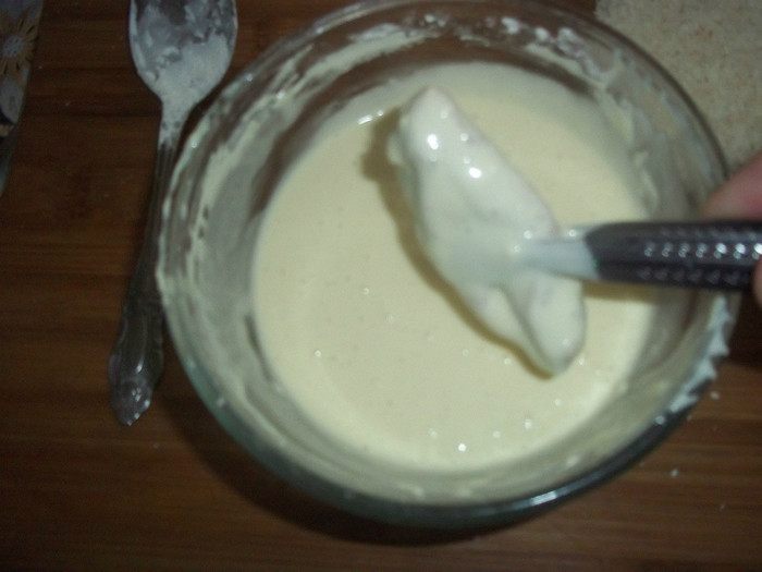 Куриные крылышки в кляре