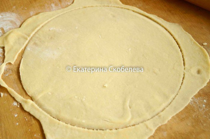 Творожный Наполеон с лимонным курдом