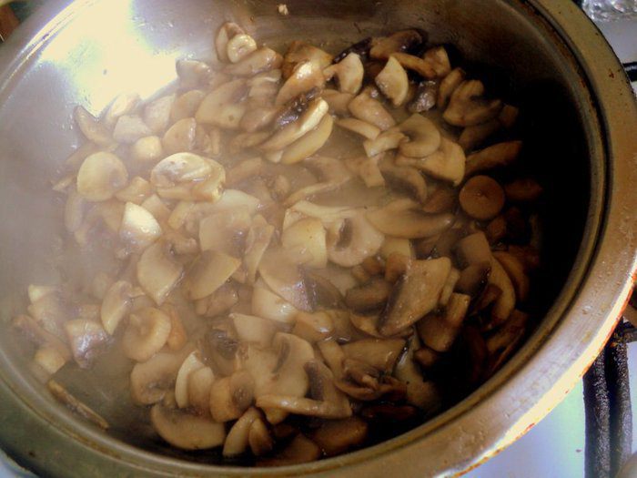 Паштет из фасоли с грибами