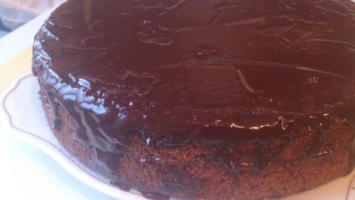 Шоколадно-гречневый торт