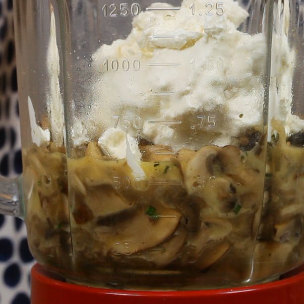 Паштет из грибов с рикоттой