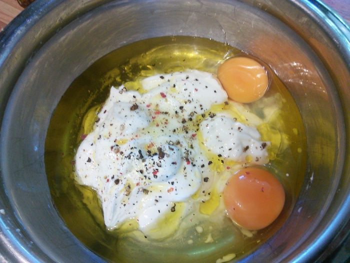Маффины с фетой и зеленью