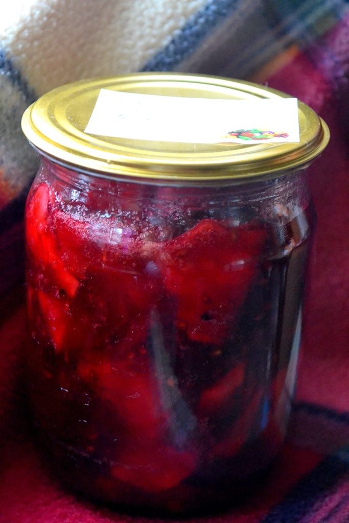 Варенье яблочно-ежевичное с лимонными корочками