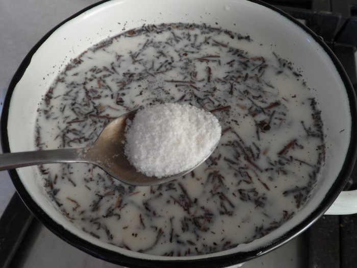 Калмыцкий чай с сахаром и корицей