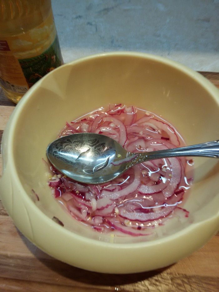 Салат из картофеля с оливками