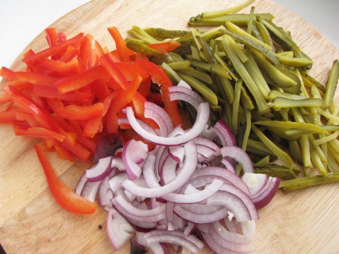 Салат по-строгановски