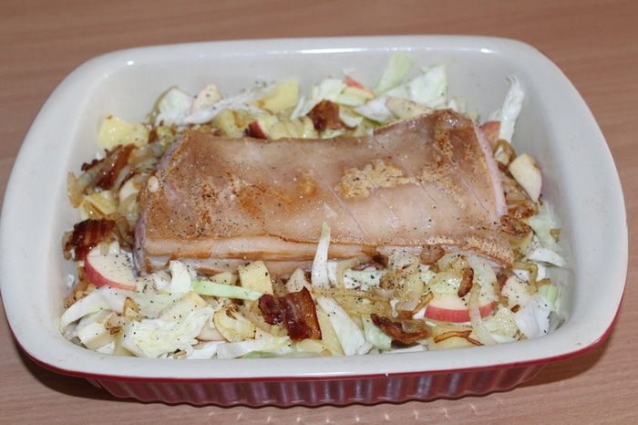 Свинина по-баварски