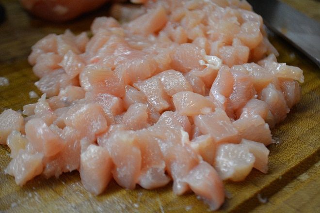 Куриные котлеты с овощами