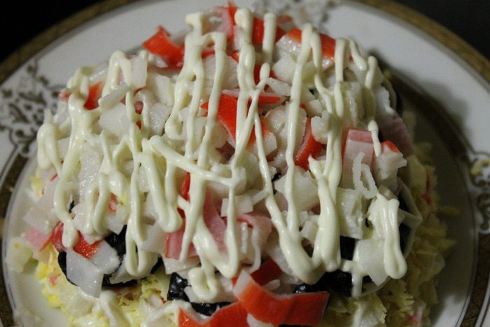 Салат &amp;quot;Черный жемчуг&amp;quot;