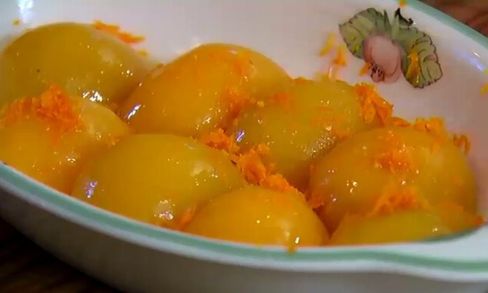 Персиковый крамбл 