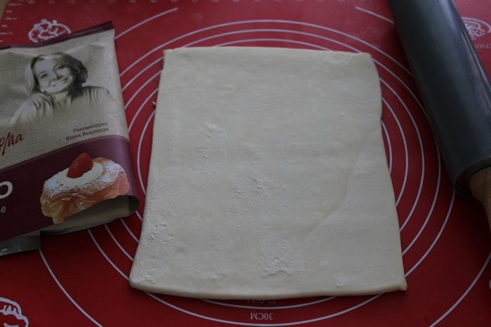 Рыбный пирог с плавленым сыром