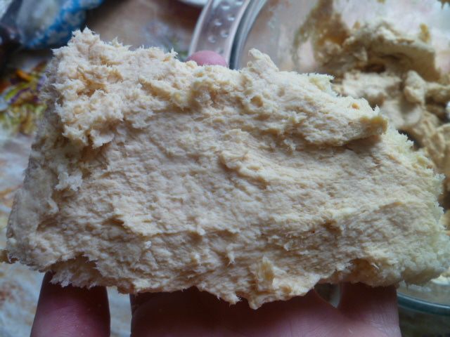 Картофельный пирог с мясным паштетом
