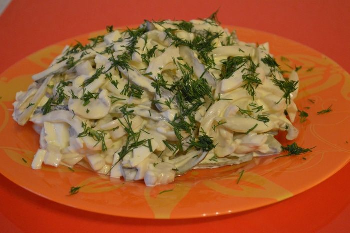 Салат &amp;quot;Кальмаровый&amp;quot;