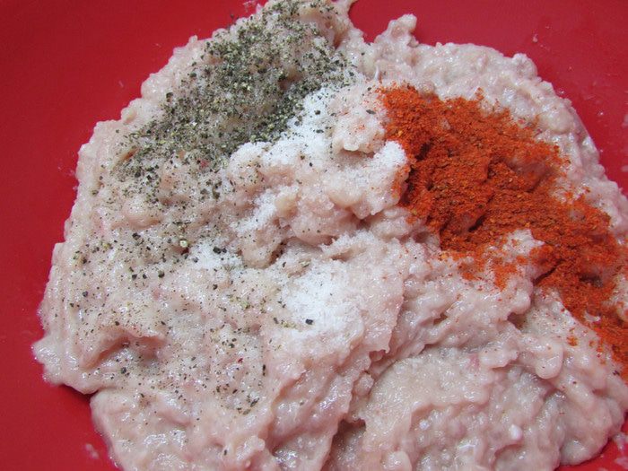 Куриные сосиски