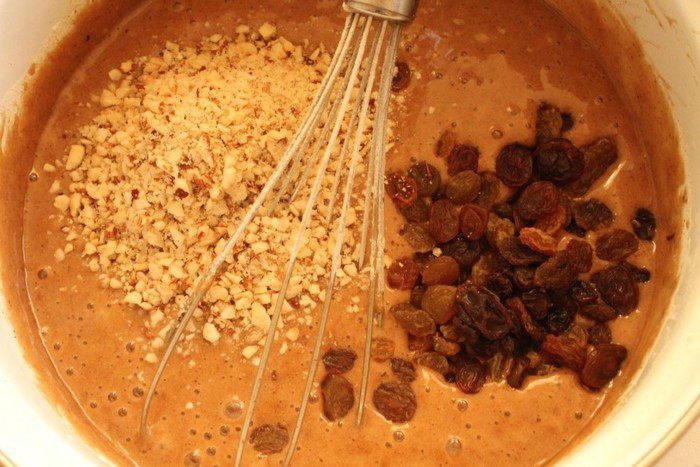 Постная кофейно-медовая коврижка