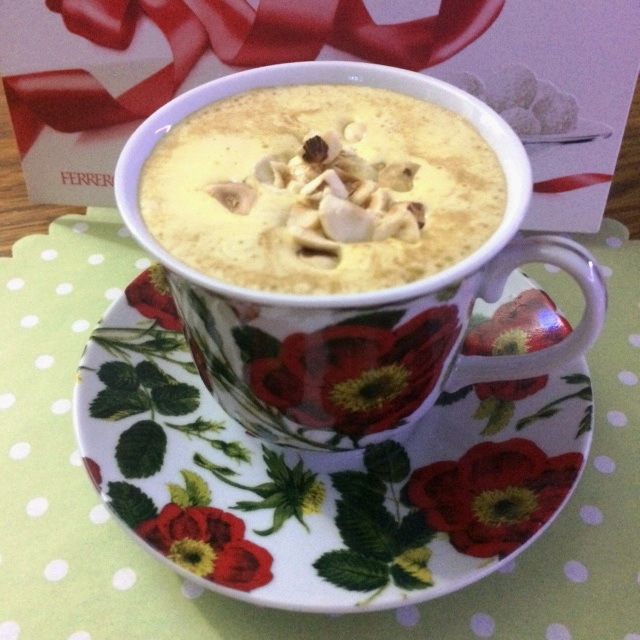 Лимонные колечки с фундуком