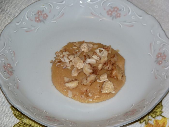 Быстрое итальянское печенье с орешками