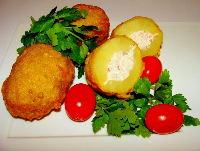 Картошка в &amp;quot;одежке&amp;quot; с сюрпризом