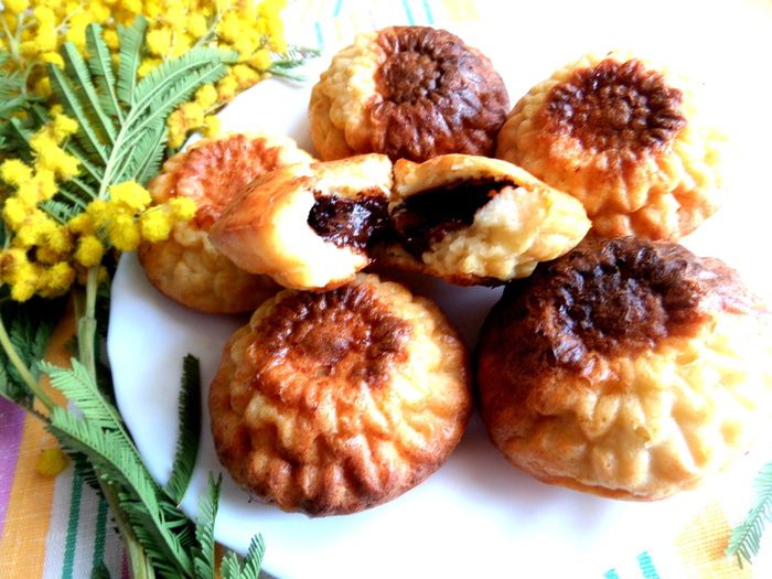 Сырники в духовке с шоколадом