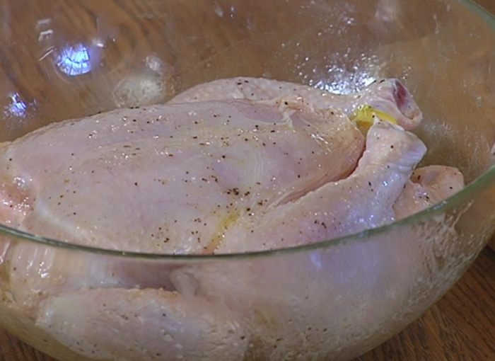 Пилаф с цыпленком и топинамбуром 