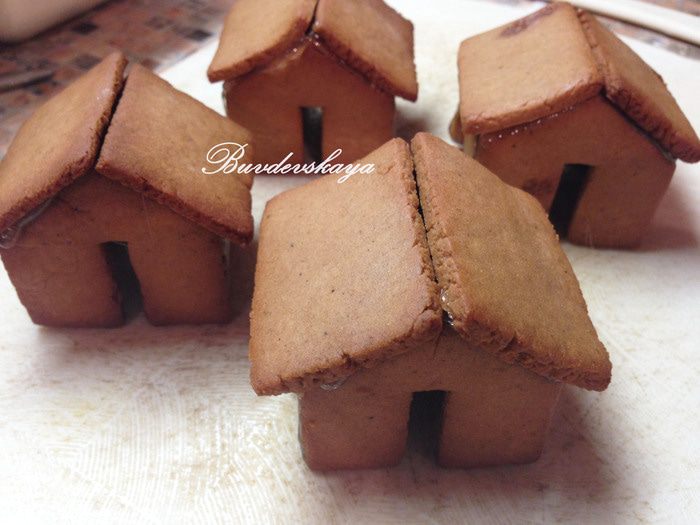 Пряничный домик на кружку