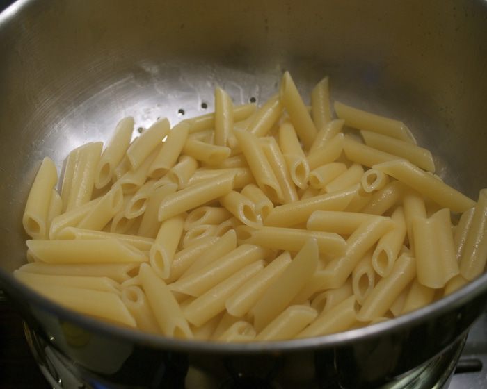 Паста с двойным соусом