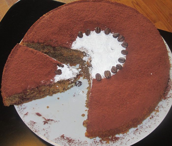 Кофейный пирог