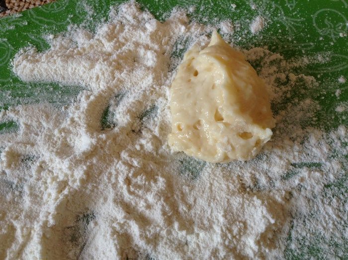 Лепешки творожные