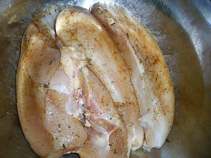 Домашняя куриная ветчина