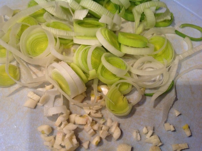 Овощное рагу с фасолью