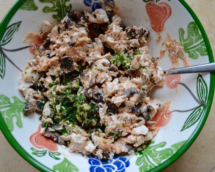 Пирог с курицей