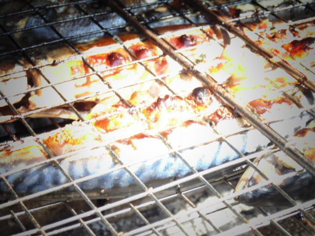 Маринованная скумбрия на гриле