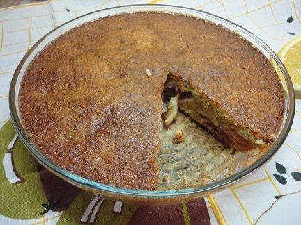 Английский сливовый пирог