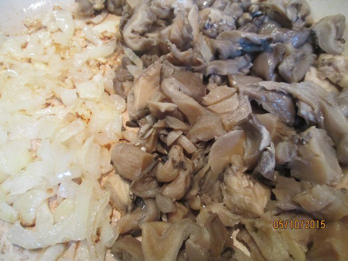 Мясная запеканка с овощами и спагетти