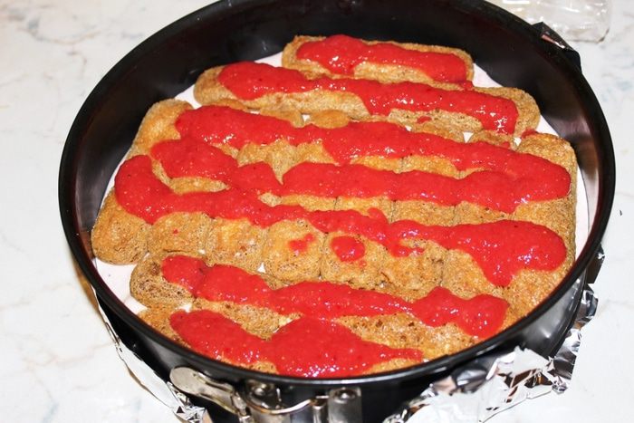 Кофейно-клубничный тирамису