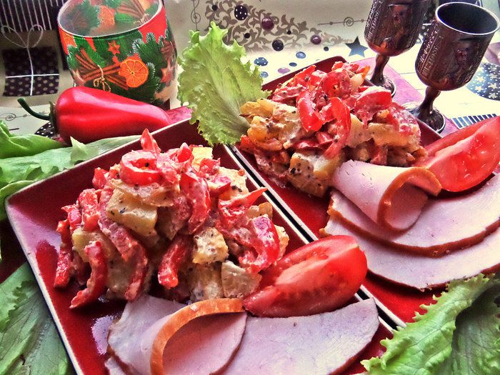 Датский картофельный салат