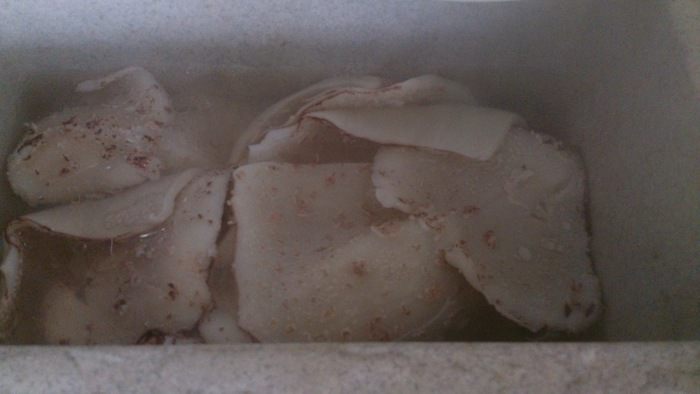 Котлеты из кальмаров в кунжутной панировке