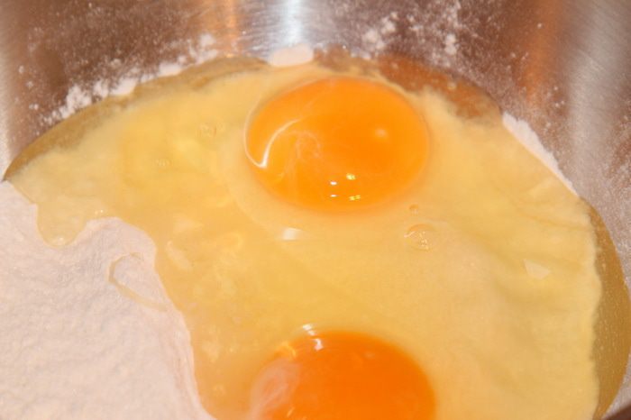 Яблочный пирог с белым шоколадом