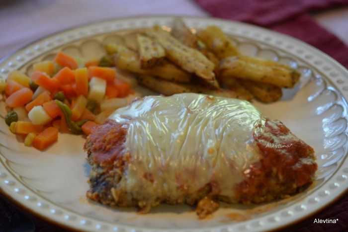 Говядина под сырным соусом