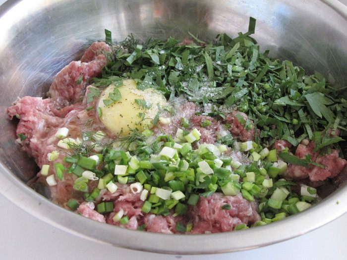 Рагу с мясными шариками