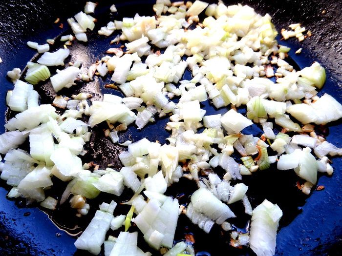 Грибы с картошкой в корзиночках из лаваша (постные)